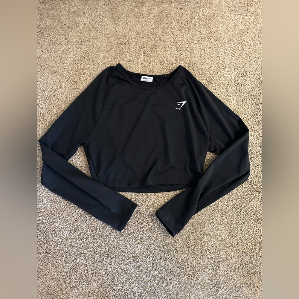 Gymshark Black Long Sleeve Tee